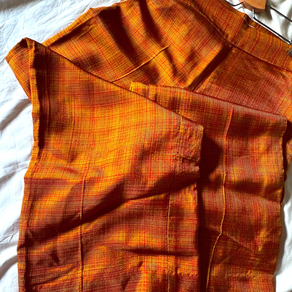 Rachel Comey Red and Gold trousers